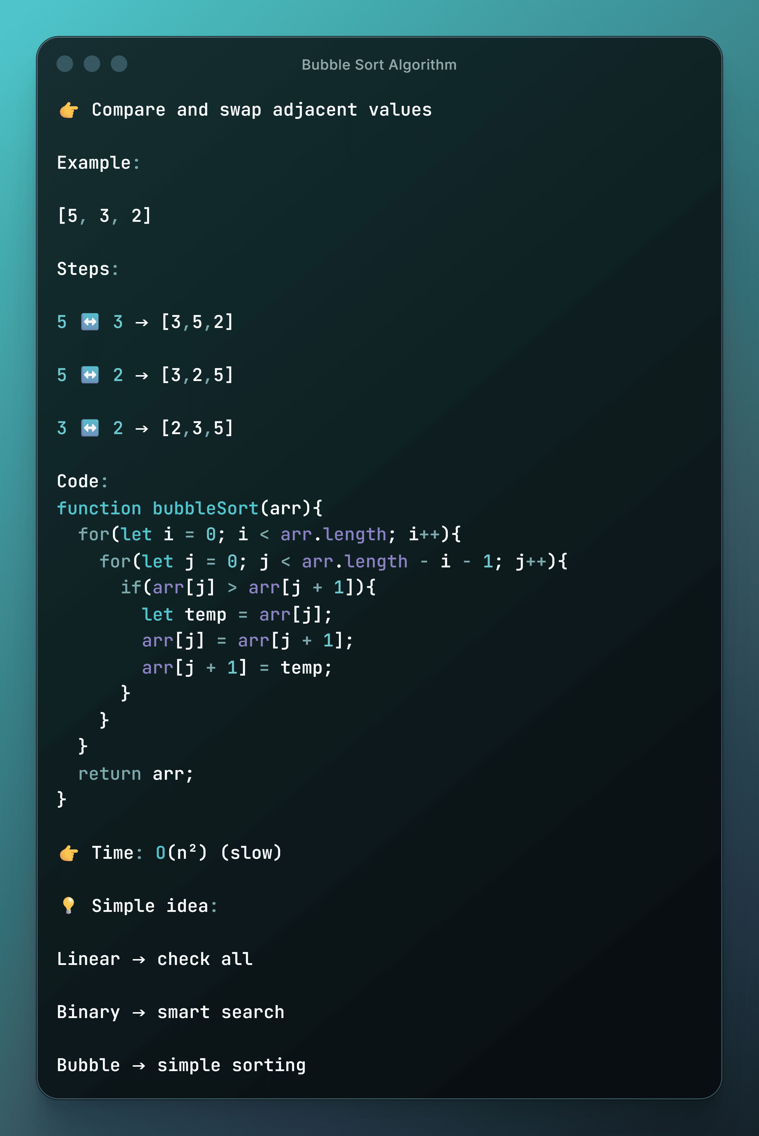 Bubble Sort